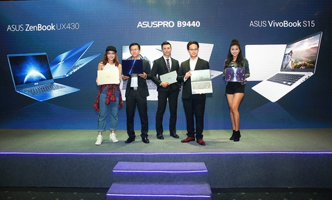  AsusPro B9440, ZenBook UX430 và VivoBook S15 (S510) với viền màn hình mỏng ra mắt người dùng Việt.
