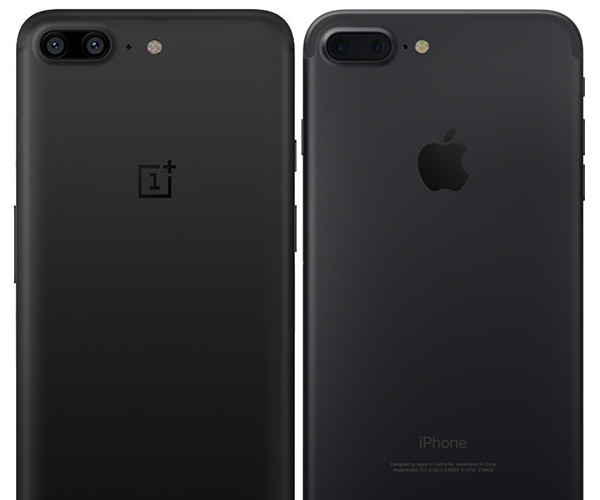 OnePlus 5 sao chép trắng trợn thiết kế của iPhone 7 Plus