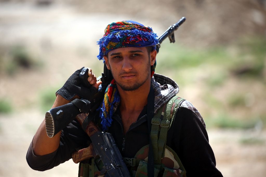 Một thành viên của SDF