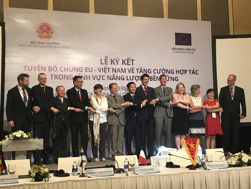 EU cam kết giúp Việt Nam giải quyết thách thức về năng lượng