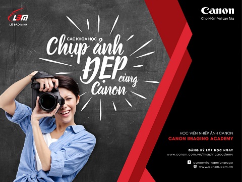 Canon ra mắt chương trình học viện nhiếp ảnh Imaging Academy