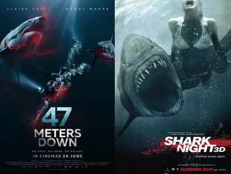 Ngẹt thở những bộ phim cá mập ăn thịt người