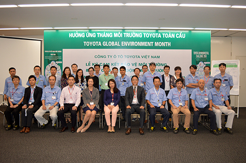 Toyota Việt Nam hưởng ứng Ngày môi trường thế giới