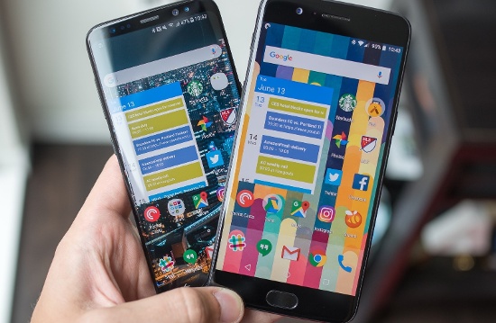 OnePlus 5 đọ dáng cùng Samsung Galaxy S8