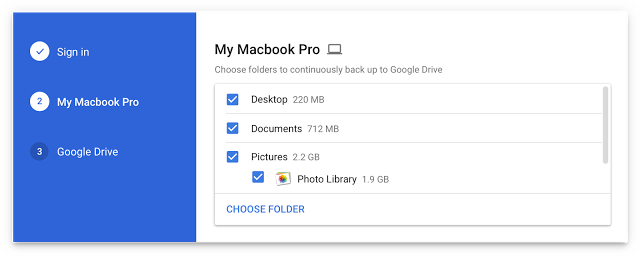 Từ 28/6 Google Drive sẽ tự động sao lưu ổ cứng