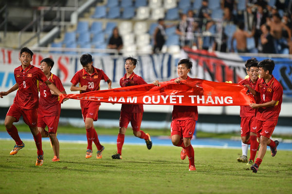 Trước khi vào tới chung kết, U15 Việt Nam toàn thắng 5 trận liên tiếp.