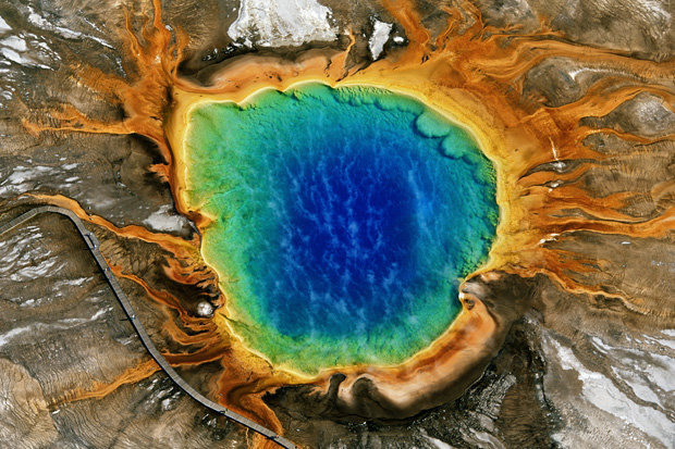 Siêu núi lửa Yellowstone ở bang Wyoming, nước Mỹ
