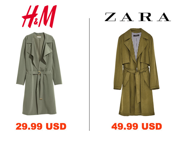 H&amp;M và Zara chênh lệch giá thế nào?