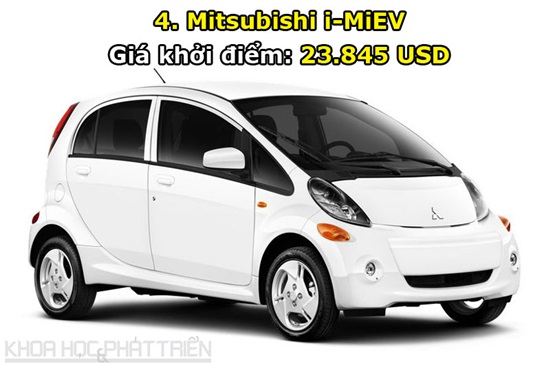 4. Mitsubishi i-MiEV.