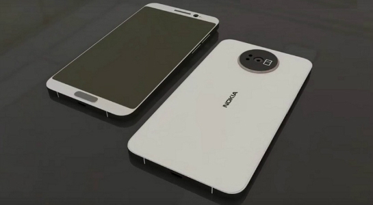 Hình ảnh được cho là thiết kế của Nokia 8 