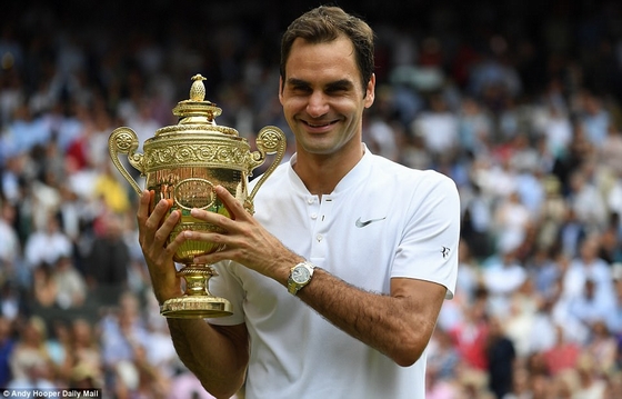 Đánh bại Marin Cilic, Federer lần thứ 8 vô địch Wimbledon!