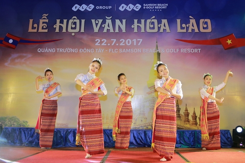 Lễ hội văn hoá Lào tại FLC Sầm Sơn thu hút 2.000 khách