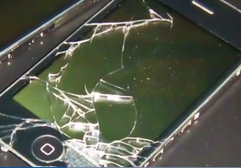 Những màn hình smartphone vỡ có thể được tái chế lại.