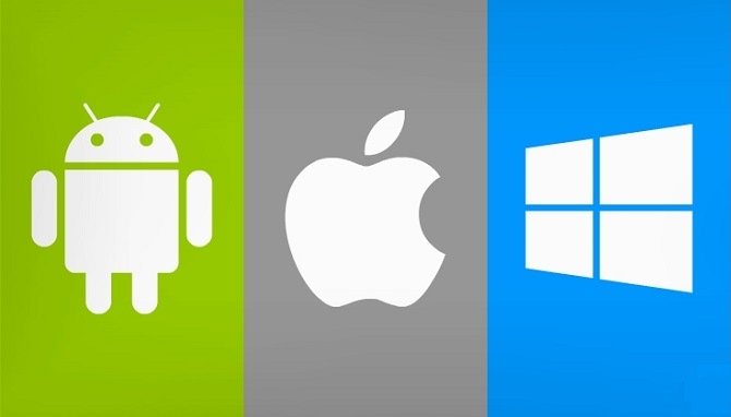 iOS, Android, Windows Phone