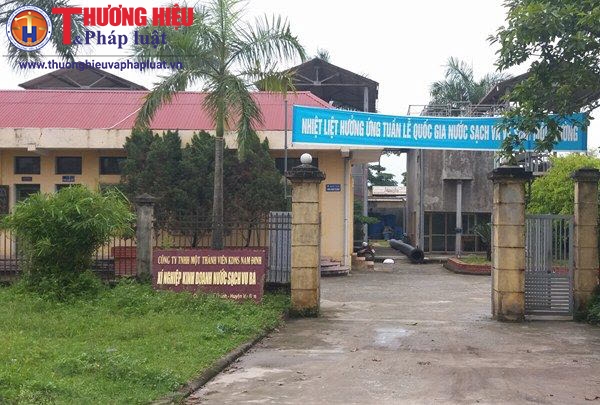 Xí nghiệp Kinh doanh nước sạch Vụ Bản (Thị trấn Gôi, Vụ Bản, Nam Định).