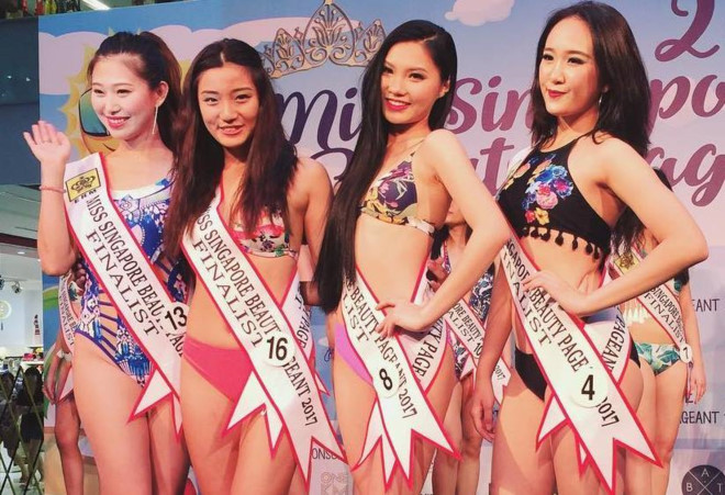Cận cảnh nhan sắc của một số thí sinh vòng chung kết Hoa hậu Singapore 2017