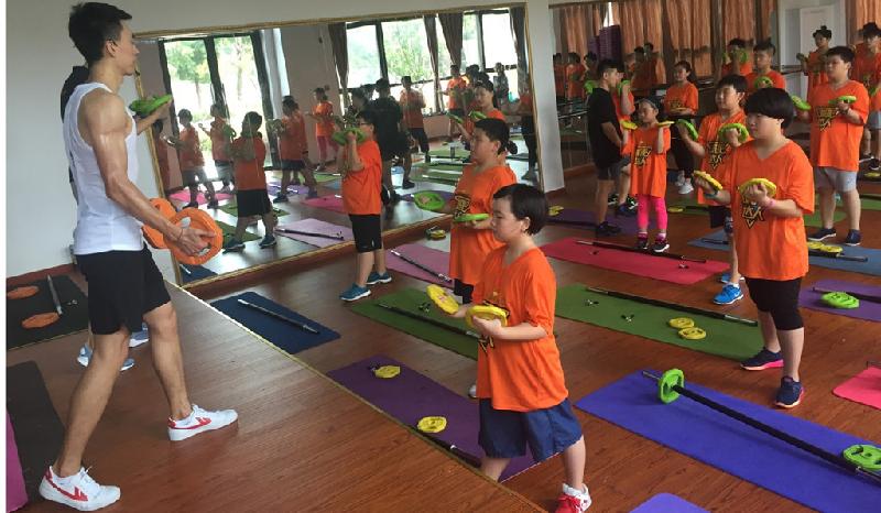 Các trại huấn luyện giảm cân giúp trẻ giải quyết vấn đề cân nặng. Ảnh: SCMP.