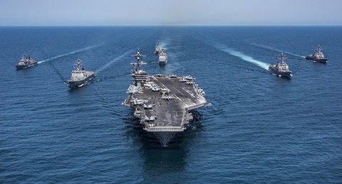Triều Tiên sẽ bị các tàu sân bay Mỹ vây hãm?