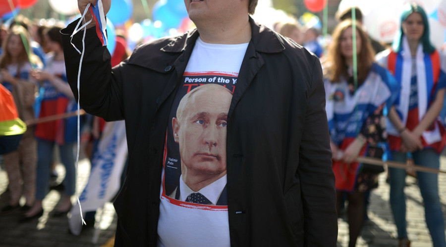 Tổng thống Vladimir Putin vẫn được đông đảo người dân Nga ủng hộ