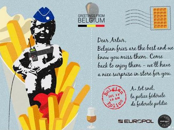 Europol gửi bưu thiếp đến 21 tội phạm bị truy nã gắt gao nhất châu Âu