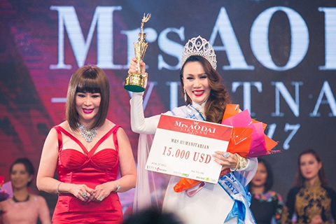 Doanh nhân Đỗ Lan giành giải Hoa hậu Nhân Ái tại Úc