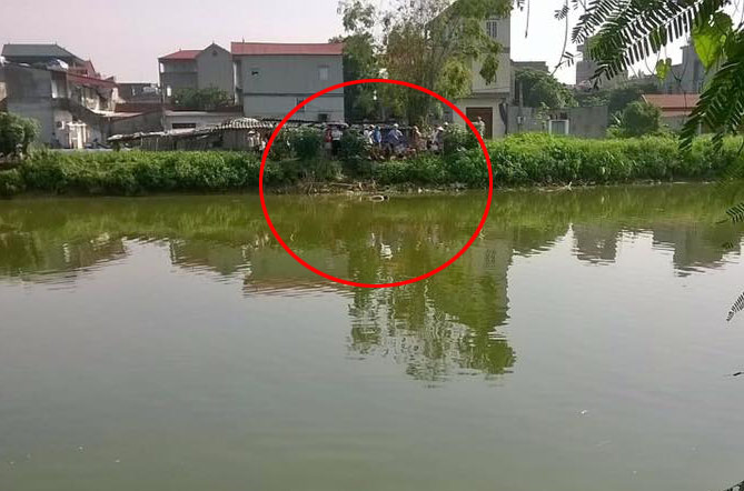 Thi thể thanh niên xấu số nổi trên sông thuộc địa bàn xã Đại Đồng