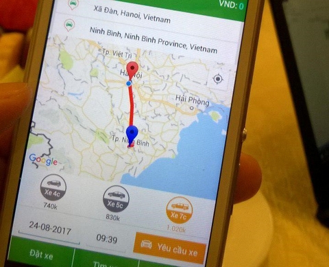 Thêm 1 ứng dụng đặt xe giá rẻ thuần Việt