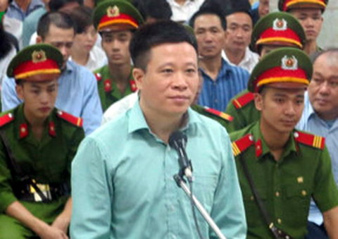 Hà Văn Thắm tại phiên xét xử