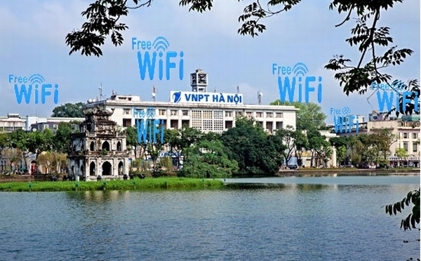 Các điểm cung cấp dịch vụ hành chính công của Hà Nội đều sẽ có Wifi công cộng