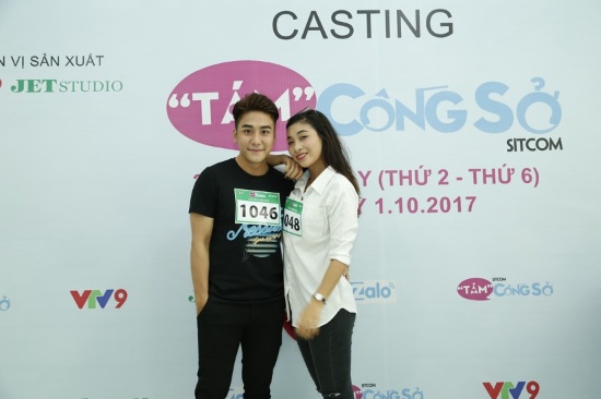 Buổi casting còn xuất hiện rất nhiều gương mặt trẻ khá quen thuộc với khán giả như Huy Nam và Phạm Yến.