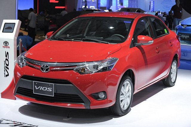 Mẫu ô tô của Toyota có mức giảm mạnh sau Toyota Camry trong tháng 9 là mẫu xe cỡ nhỏ Vios.