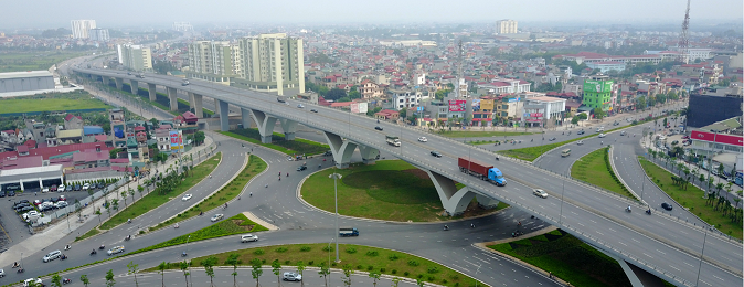 BĐS Phía Đông Hà Nội ngày càng “hút” khách nhờ cơ sở hạ tầng phát triển