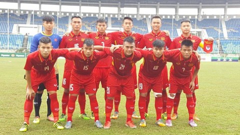 U.18 Việt Nam thắng đậm Brunei 8-1 tại giải Đông Nam Á 2017