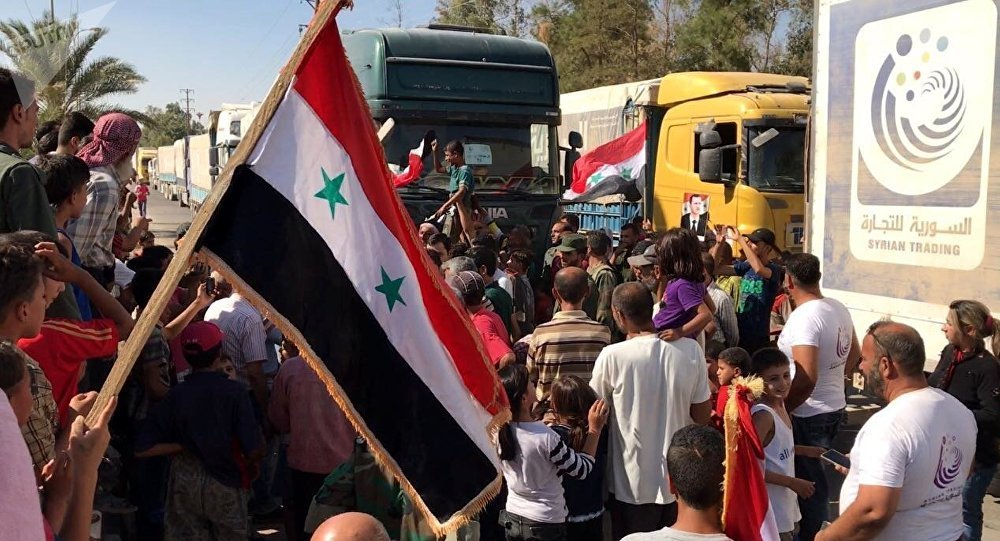 Quân đội Syria ăn mừng chiến thắng