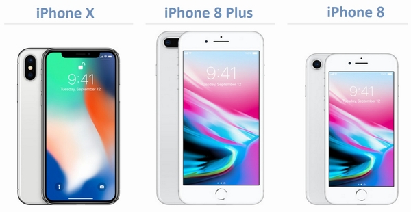 [Infographic] Khác biệt giữa iPhone X, iPhone 8 Plus và iPhone 8