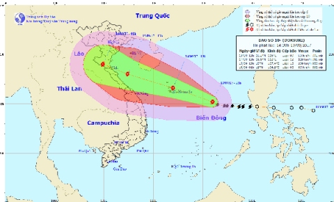 Lần đầu tiên Việt Nam đưa ra mức cảnh báo bão nguy hiểm cấp độ 4