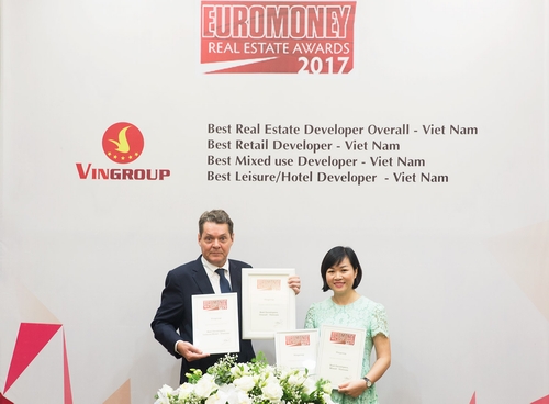 Vingroup là &quot;nhà phát triển bất động sản tốt nhất Việt Nam&quot;