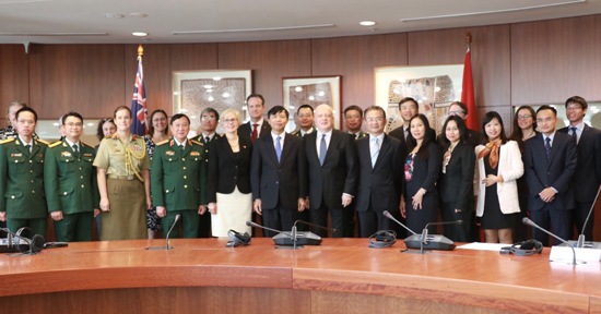 Việt Nam đối thoại chiến lược ngoại giao và quốc phòng với Australia