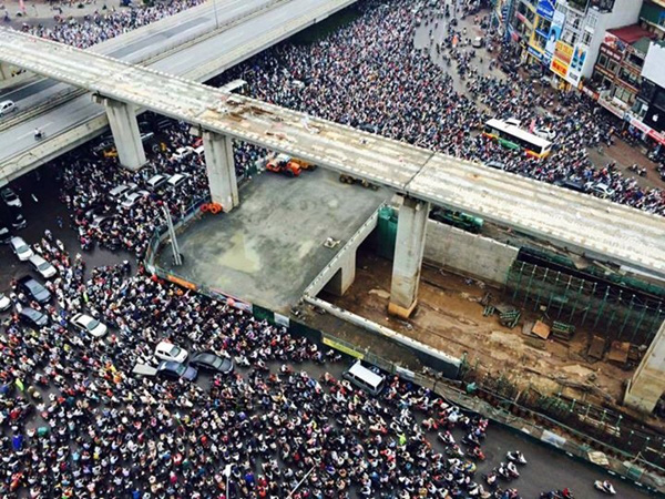 Việt Nam vẫn đứng sau Đài Loan về tỷ lệ xe máy lưu thông trên đường