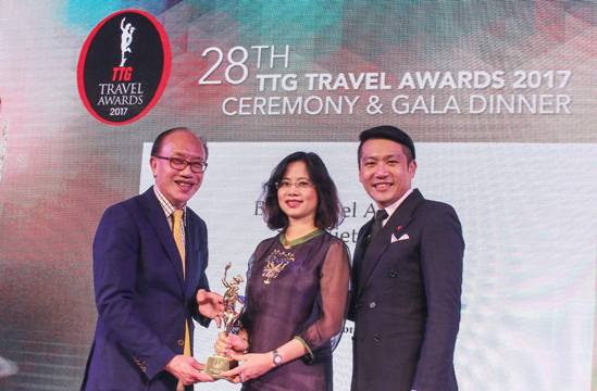 Vietravel lần thứ 6 nhận giải thưởng công ty lữ hành tốt nhất Việt Nam