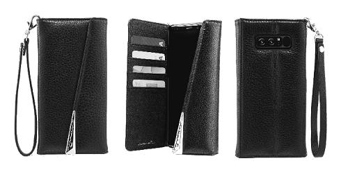 3. Case-Mate Wristlet Folio: Giá tham khảo: $16. Thiết kế như một chiếc ví da cầm tay, ngoài việc bảo vệ an toàn Samsung Galaxy Note 8, người dùng còn có thể sử dụng để chứa các loại thẻ ngân hàng, hoặc tiền rất tiện dụng