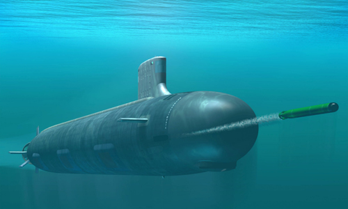 Tàu ngầm lớp Virginia phóng ngư lôi. Ảnh: nationalinterest.org