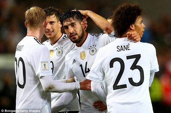 &quot;Xe tăng&quot; Đức lập kỷ lục tại vòng loại World Cup 2018!