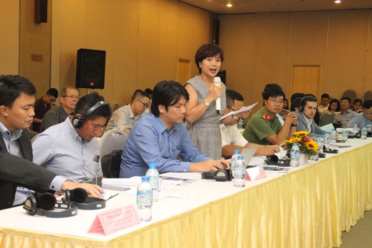 Bà Phan Thị Hoài Thu, Phó Chủ tịch Hiệp hội Internet Việt Nam
