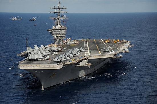 Mỹ đang sở hữu trong tay lực lượng tàu sân bay hùng hậu nhất thế giới, bỏ xa nhiều cường quốc quân sự khác