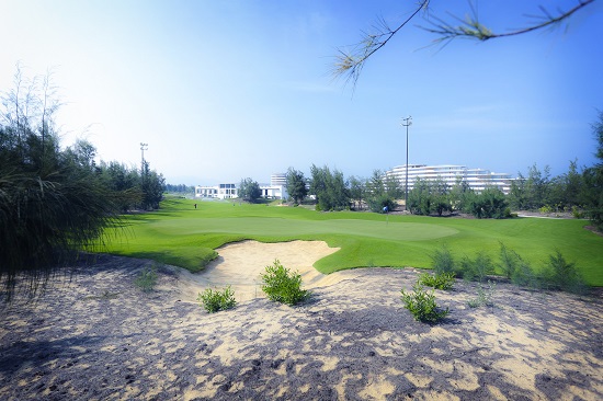 Sân FLC QuyNhon Golf Links là sân ghi dấu nhiều giải thưởng HIO