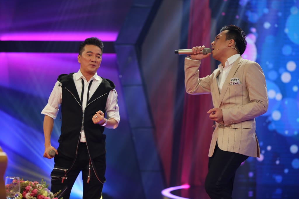 Kết thúc chương trình, MC Trấn Thành đã song ca cùng Mr Đàm.