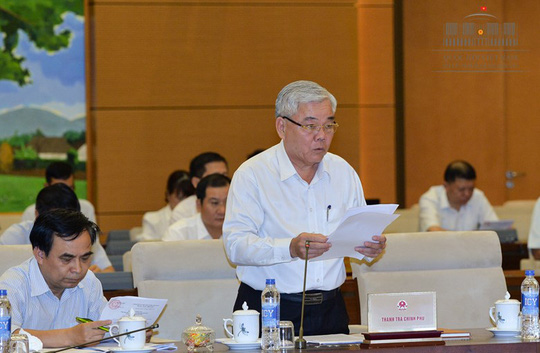 Tổng Thanh tra Chính phủ Phan Văn Sáu - Ảnh: Nguyễn Nam/NLĐ