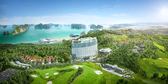 Địa thế “tọa sơn hướng hải” mang lại tiềm năng lớn cho condotel FLC Grand Hotel Halong
