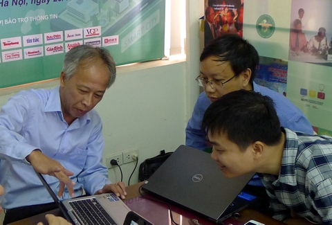 Sản phẩm dự thi Nhân tài Đất Việt 2017 hướng tới công nghệ rất mới